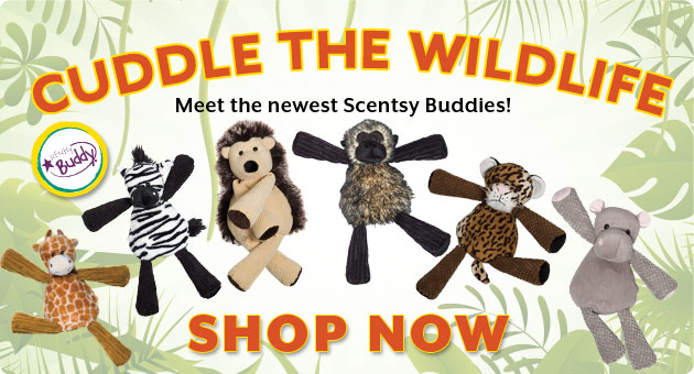 Stuffed Scented Buddies with Scent Pack